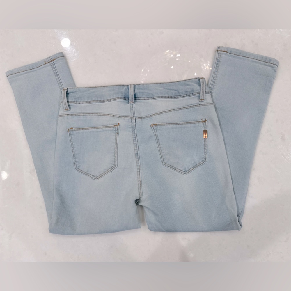 1822 Denim | Denim Light Wash Crop Skinny Jean's Sz 4